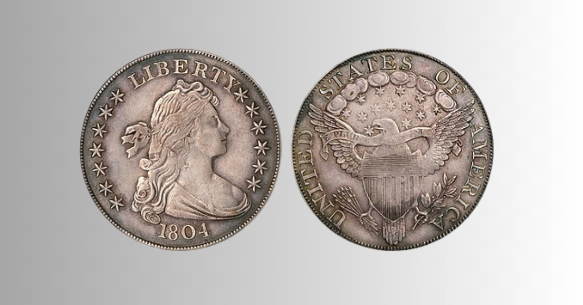 1804 Draped Bust Silver Dollar with First Reverse Design A Rare Piece of History