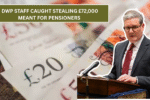 DWP Staff Caught Stealing £72,000 Meant for Pensioners
