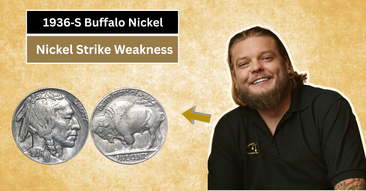 1936‑S Buffalo Nickel Strike Weakness – Why Luster Hides Mushy Horn Detail and How That Affects Grading