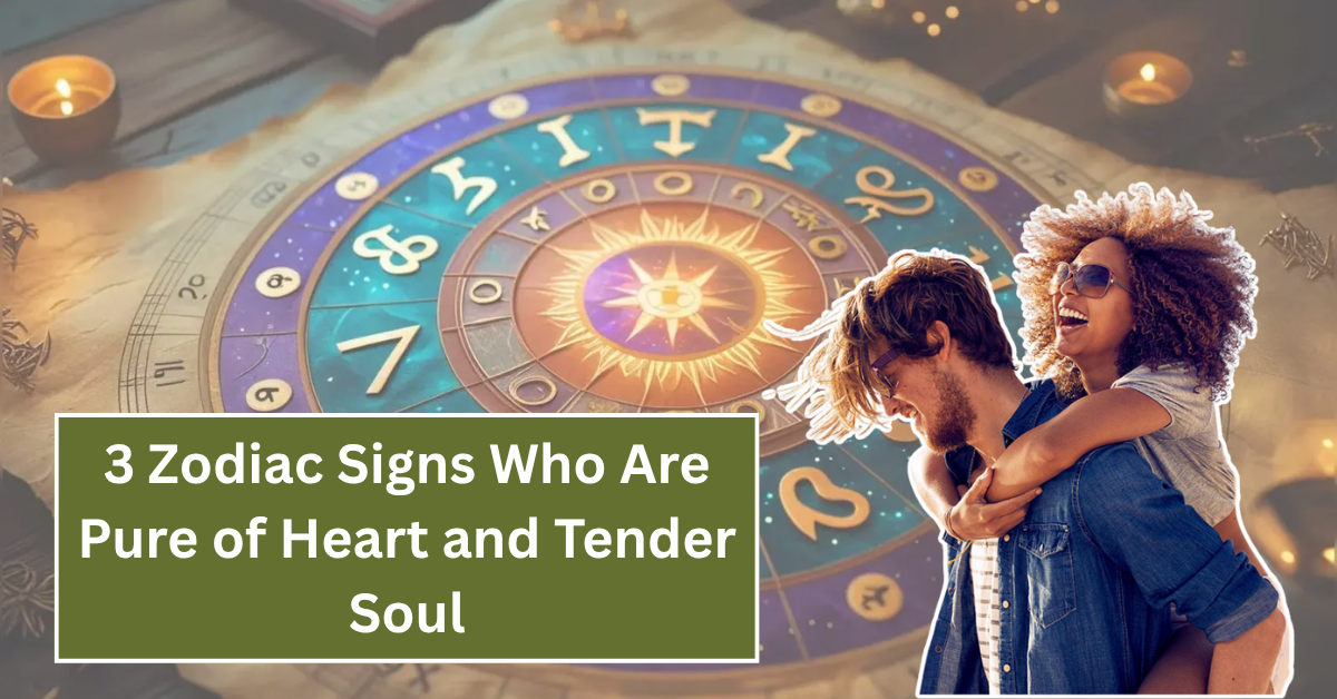3 Zodiac Signs Who Are Pure of Heart and Tender Soul